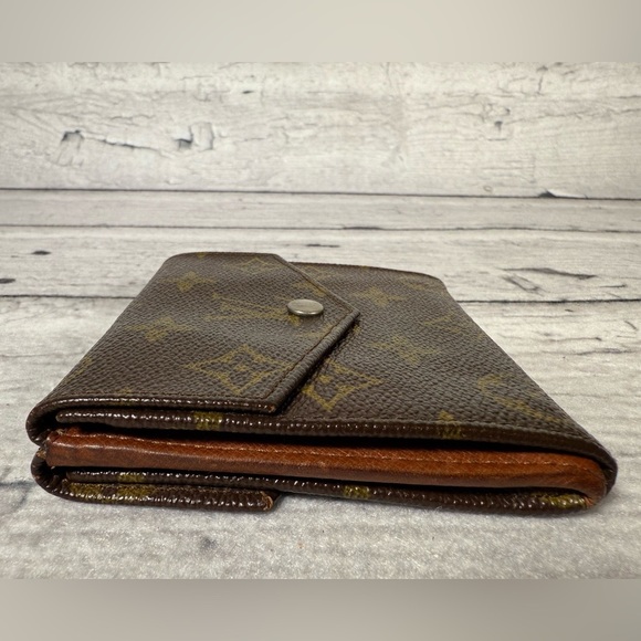 Louis Vuitton Portefeiulle Elise Trifold Wallet Monogram Canvas Leather - Picture 6 of 14